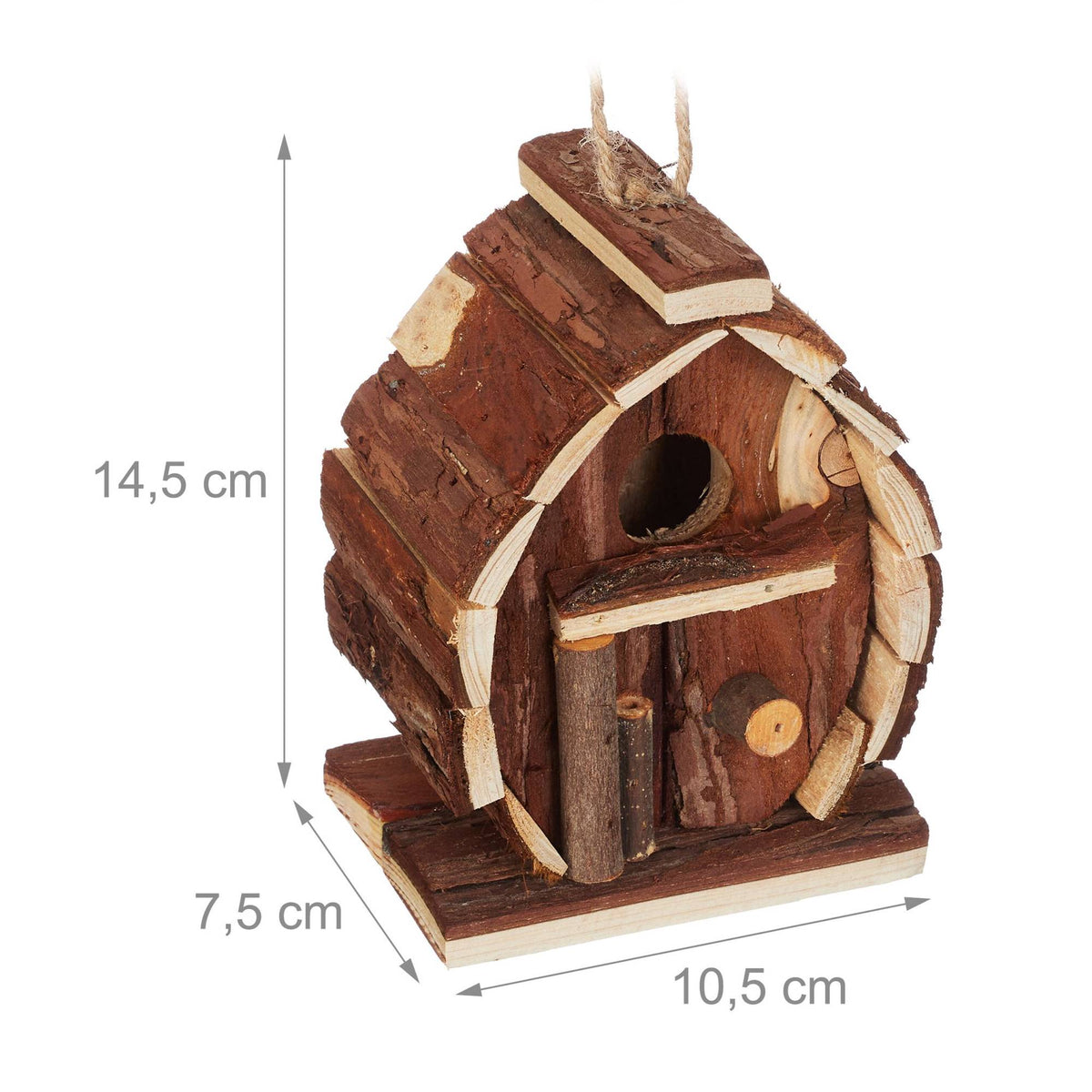 Rustic decorative birdhouse