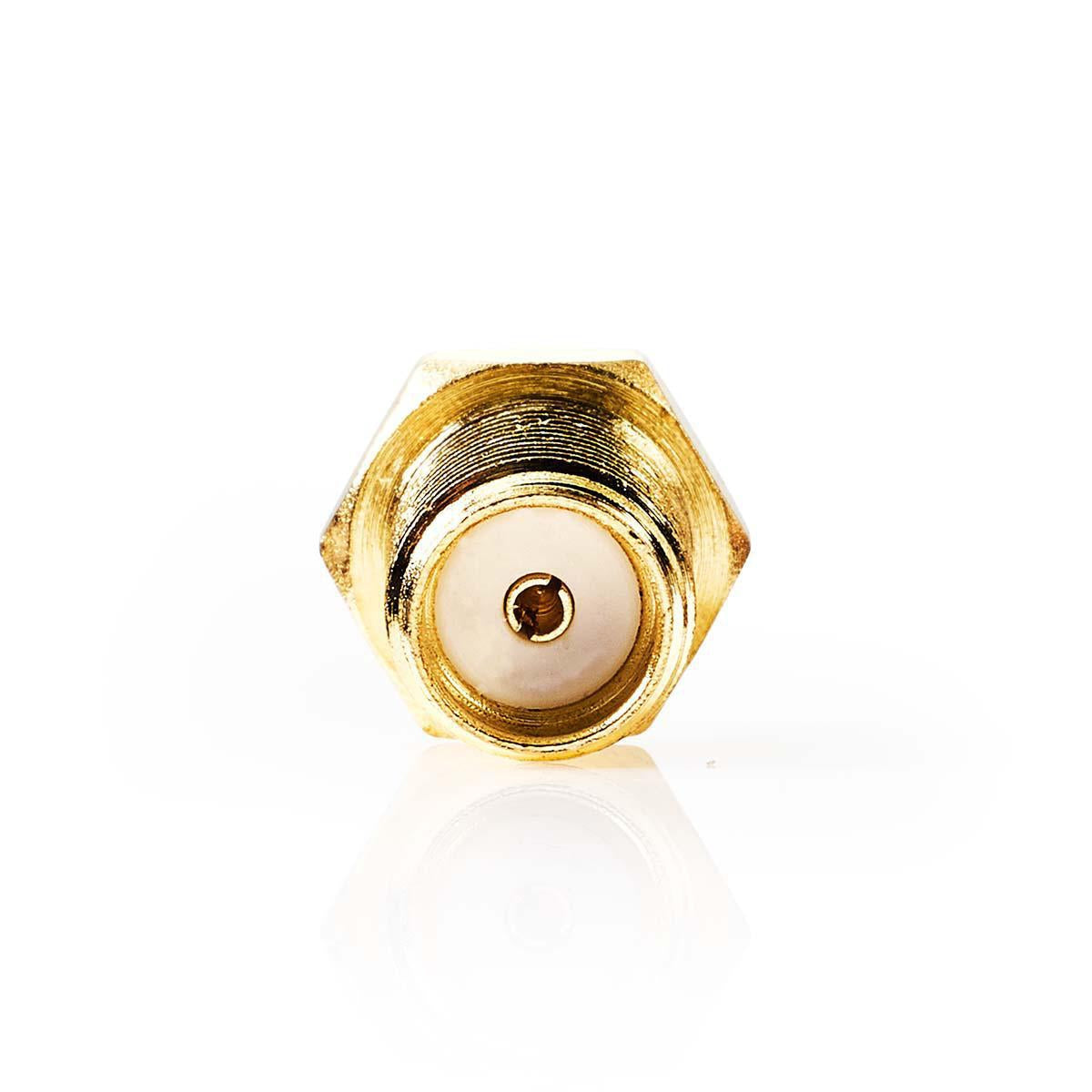 SMA Adapter | SMA Female | TS9 | Gold Plated | 50 Ohm | Straight | Copper | Gold | 2 pcs. | Envelope