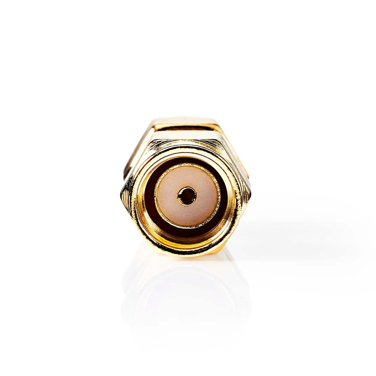 SMA Adapter | SMA Male Reverse Polarity | SMA Male | Gold Plated | 50 Ohm | Straight | Copper | Gold | 2 pcs | Box
