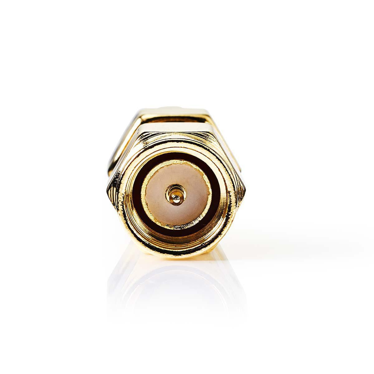 SMA Adapter | SMA Male Reverse Polarity | SMA Male | Gold Plated | 50 Ohm | Straight | Copper | Gold | 2 pcs. | Envelope