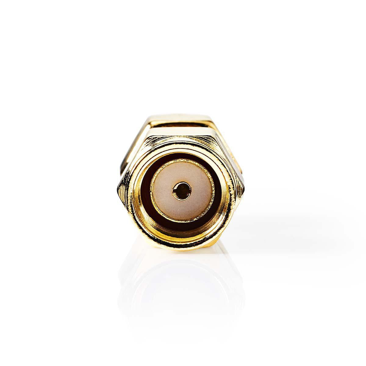 SMA Adapter | SMA Male Reverse Polarity | SMA Male | Gold Plated | 50 Ohm | Straight | Copper | Gold | 2 pcs. | Envelope