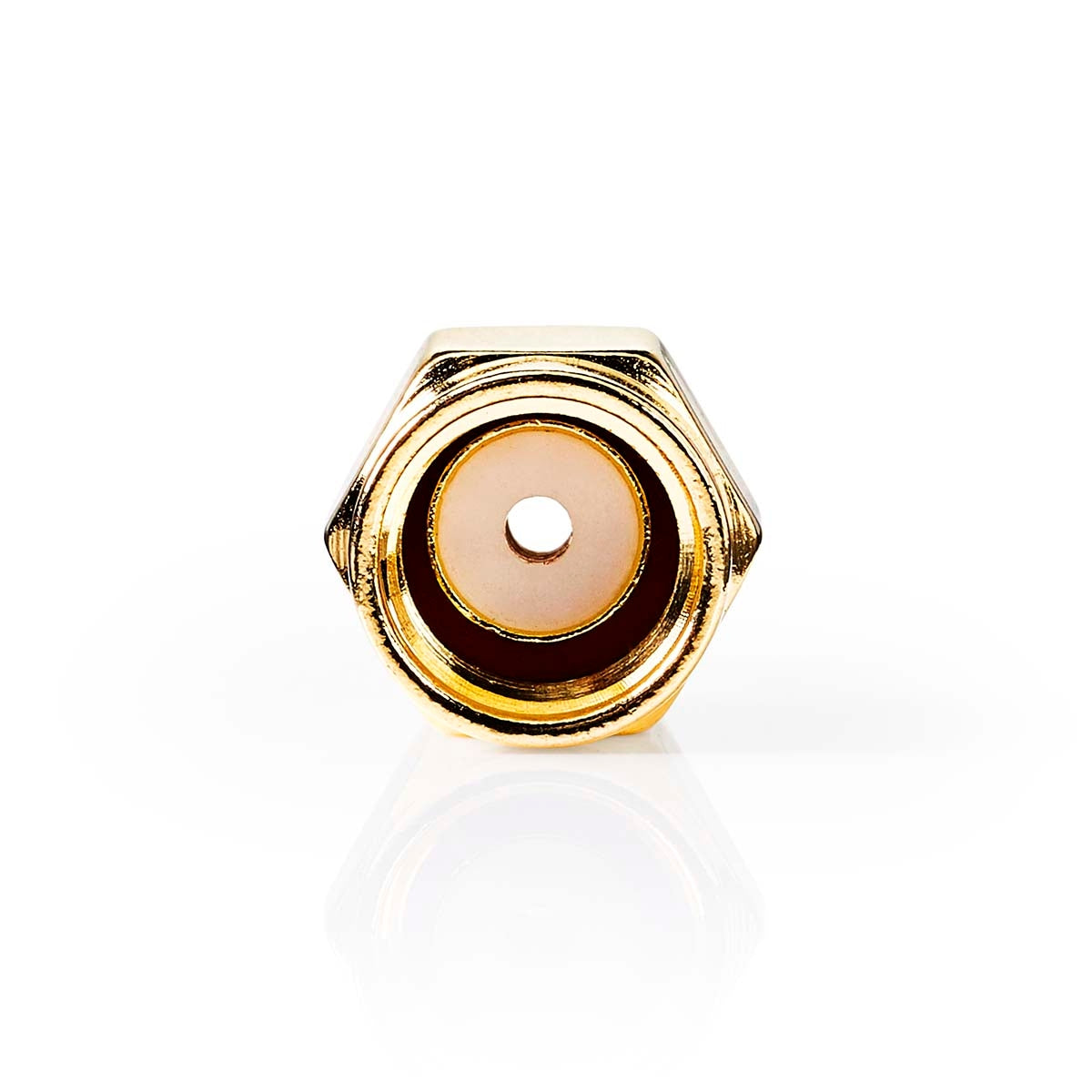 SMA connector | Straight | Male | Gold Plated | 50 Ohm | Shrink | Cable input diameter: 2.55 mm | Metal | Gold | 2 pcs. | Box