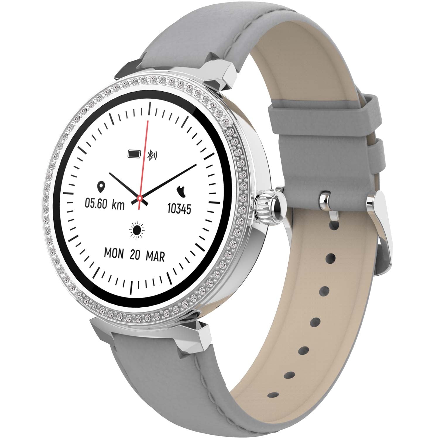 SWC-342GR Bluetooth SmartWatch with heart rate & blood oxygen sensor