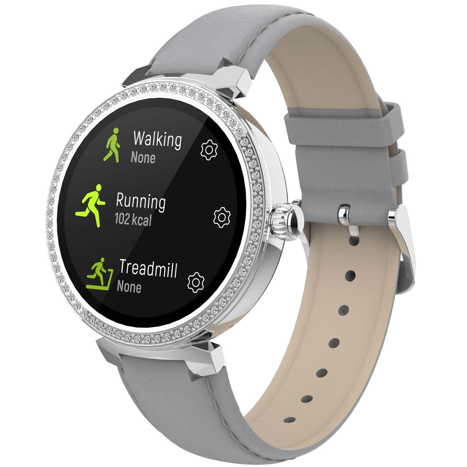 SWC-342GR Bluetooth SmartWatch with heart rate & blood oxygen sensor