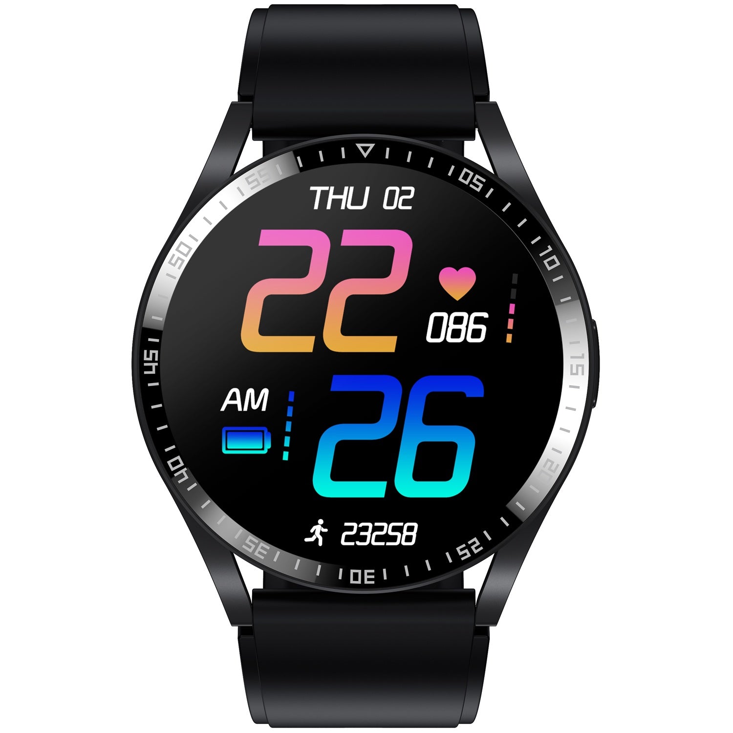 SWC-372 BT Smart Watch Black