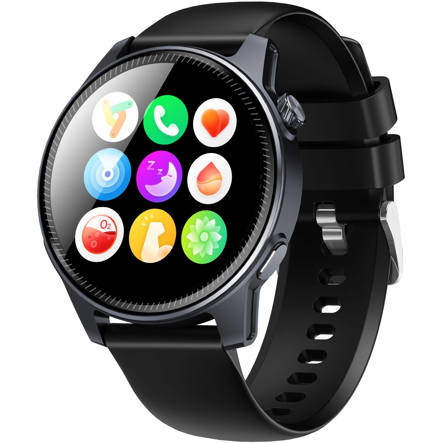 SWC-392 Bluetooth SmartWatch Black