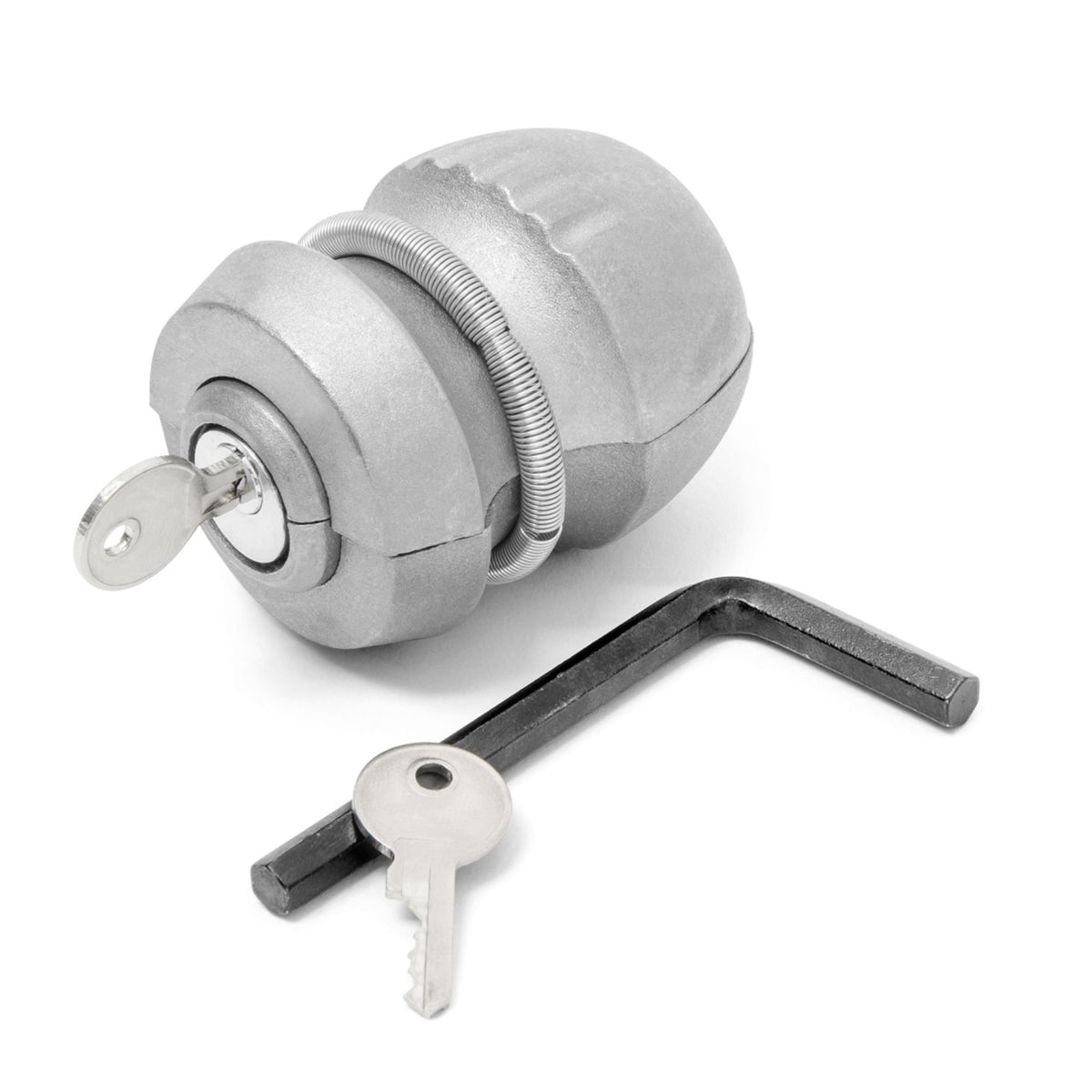 Safety lock with 2 keys