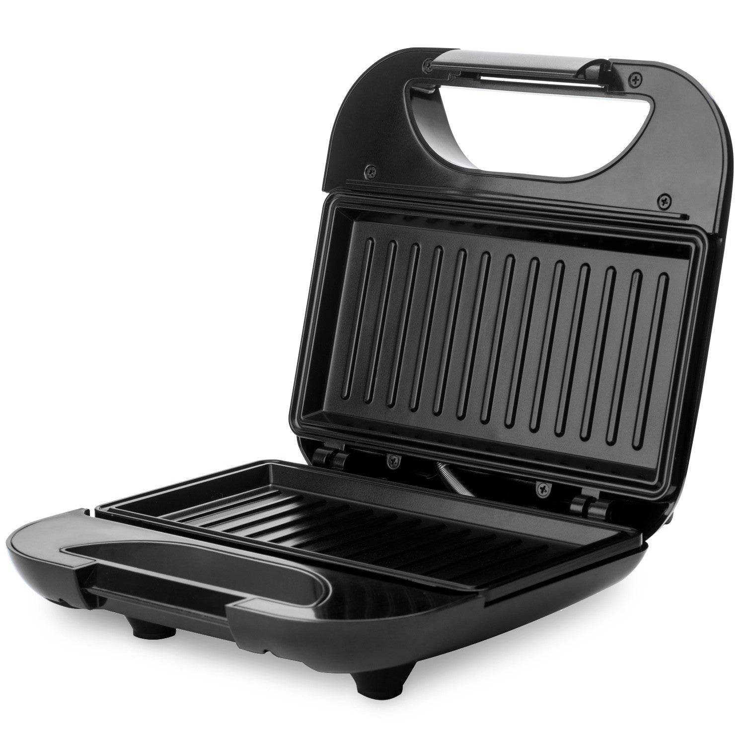 Sandwich Grill, Non-Stick, 22x12cm, 750W, Black