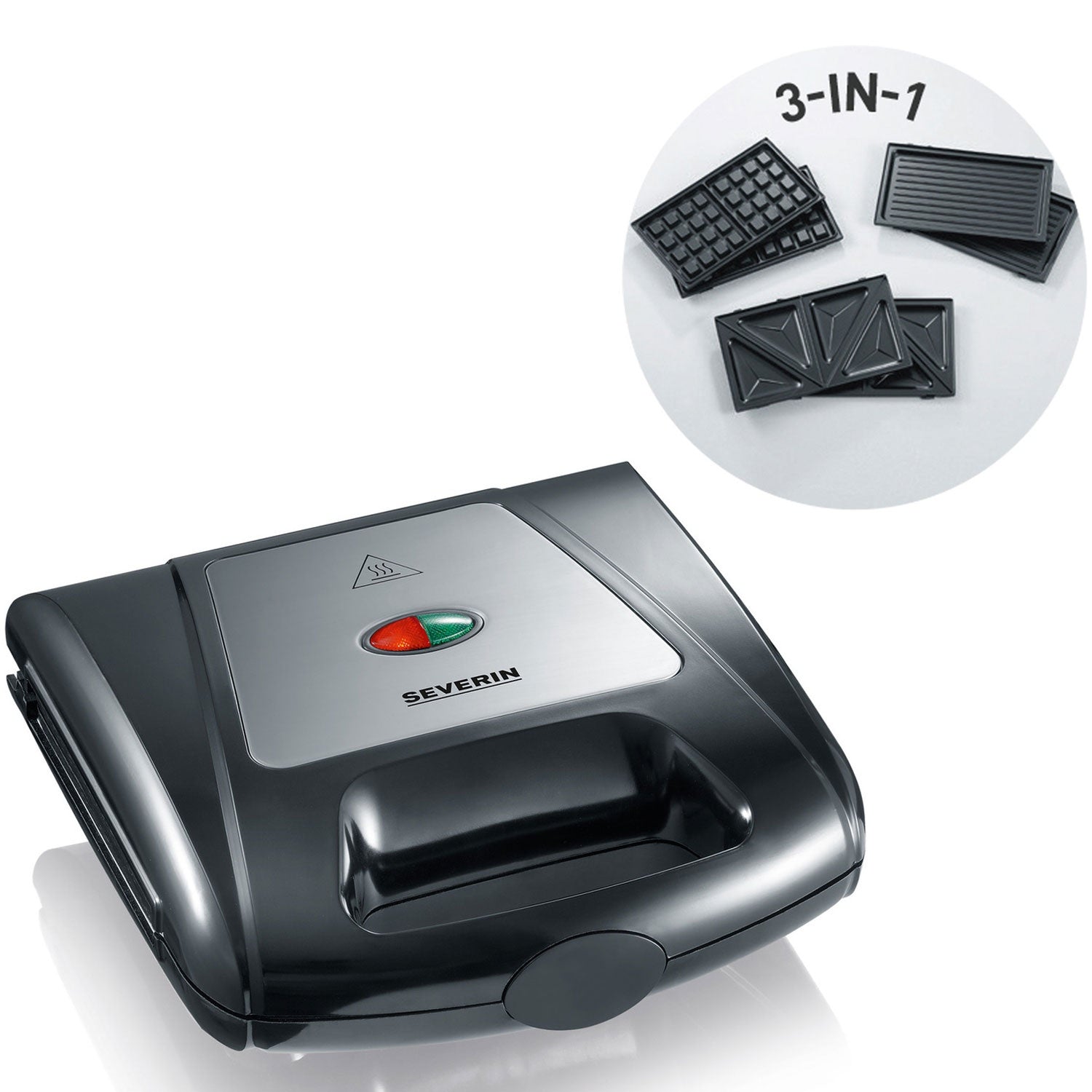 Sandwich grill Multi 3 replaceable plates