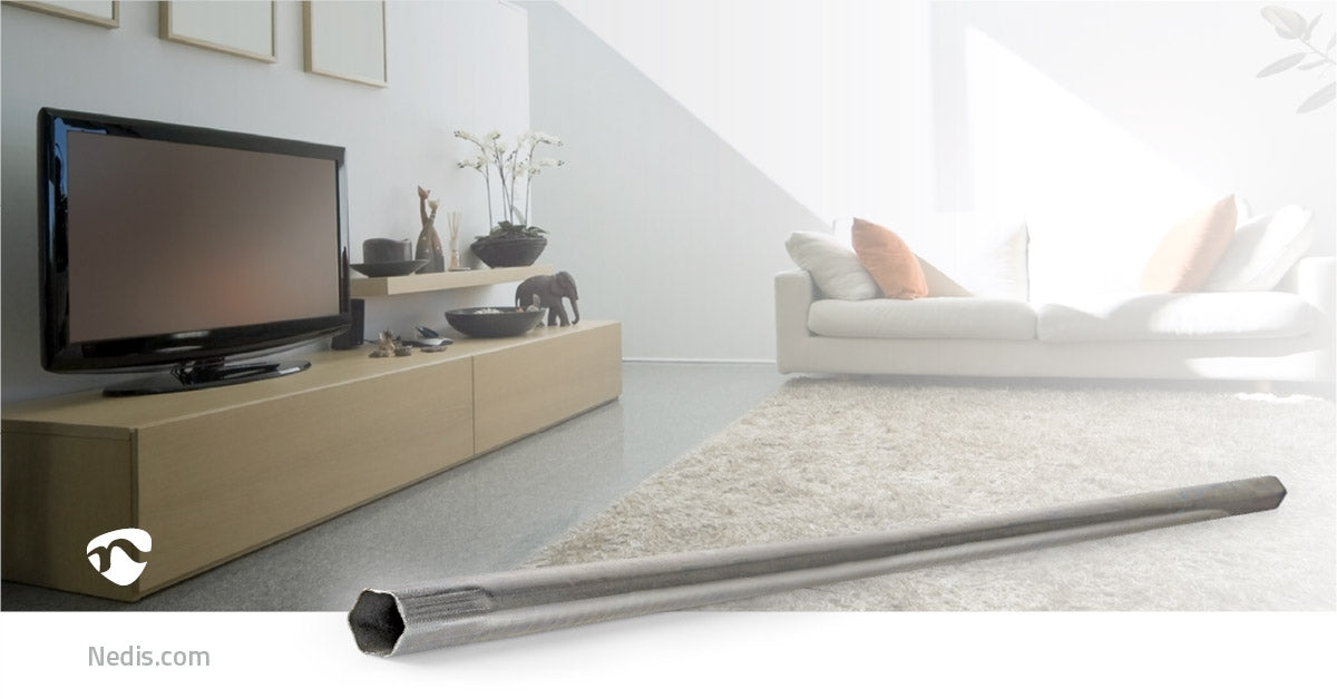 Satellite Mast | Mast length: 2.00 m | Maximum dish size: 90.0 cm | Steel | Silver