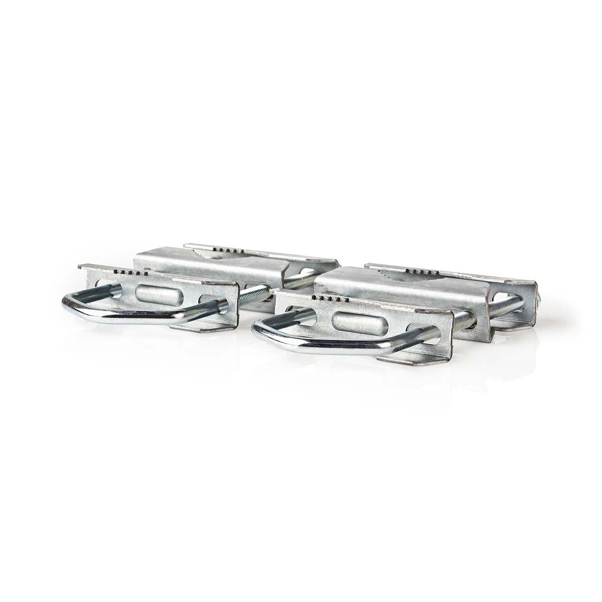 Satellite Mast clamp | Diameter range: 40 - 60 mm | Steel | Silver