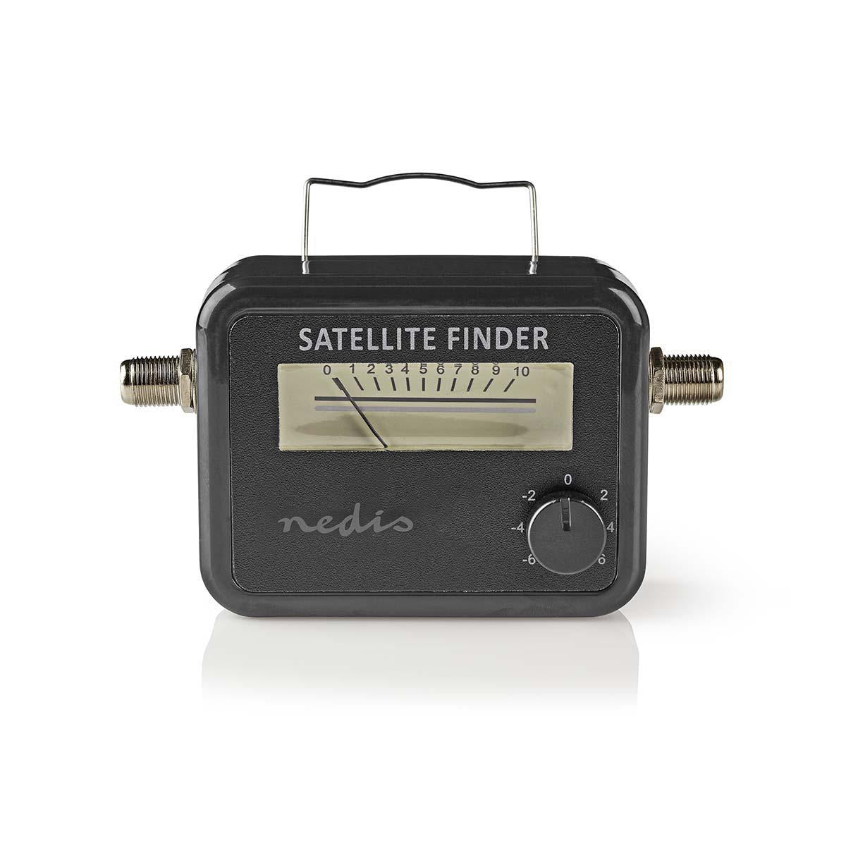 Satellite Signal Strength Meter | 950-2400 MHz | Input sensitivity: 83 dB | Output level: 102 dBuV | Black