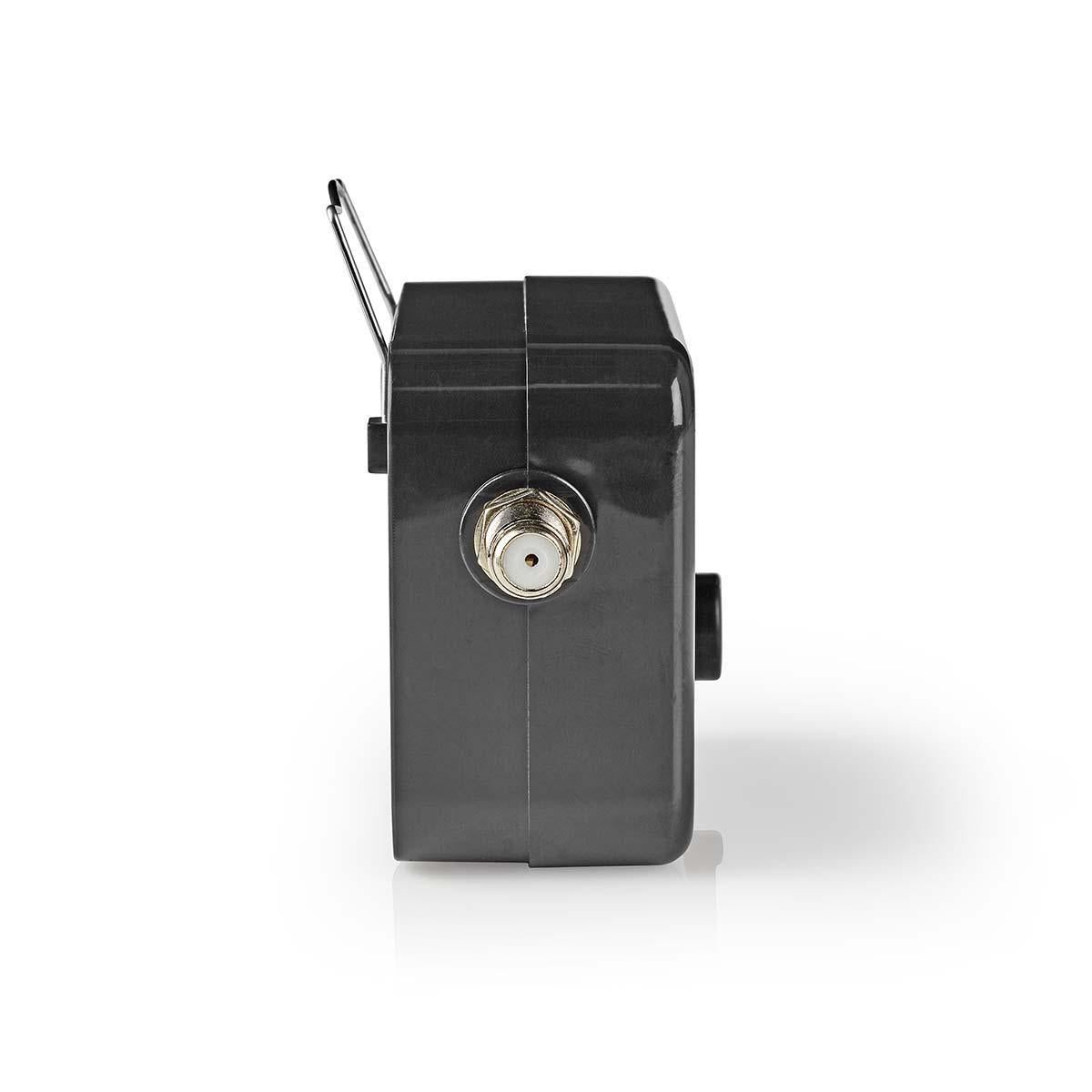 Satellite Signal Strength Meter | 950-2400 MHz | Input sensitivity: 83 dB | Output level: 102 dBuV | Black