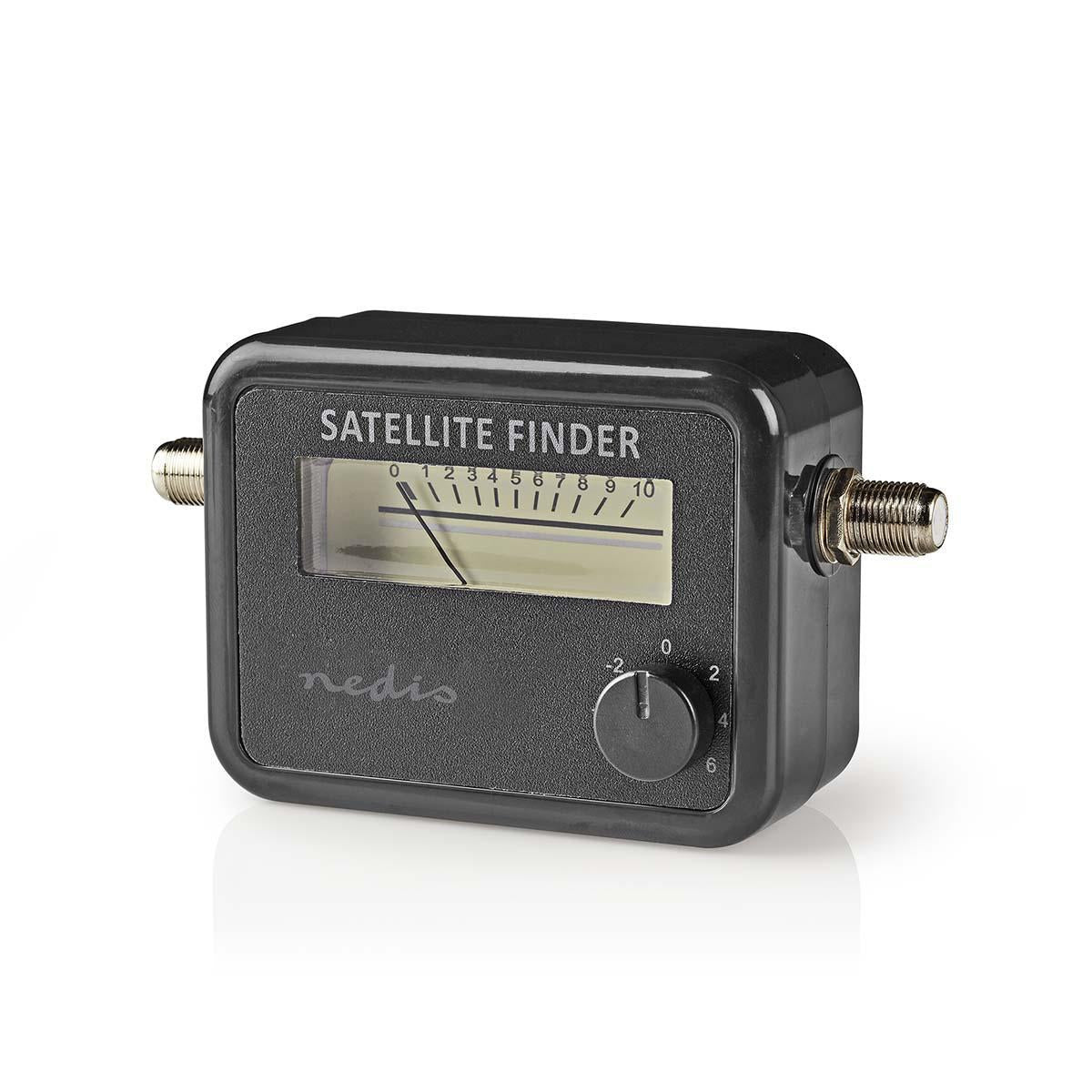 Satellite Signal Strength Meter | 950-2400 MHz | Input sensitivity: 83 dB | Output level: 102 dBuV | Black
