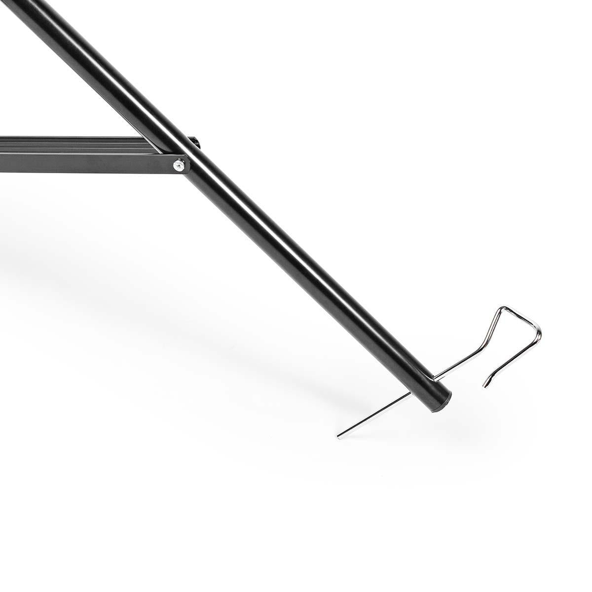 Satellite Tripod | Mast length: 1.05 m | Maximum disk size: 100.0 cm | Tube diameter: 34.5 mm | Aluminum | Black