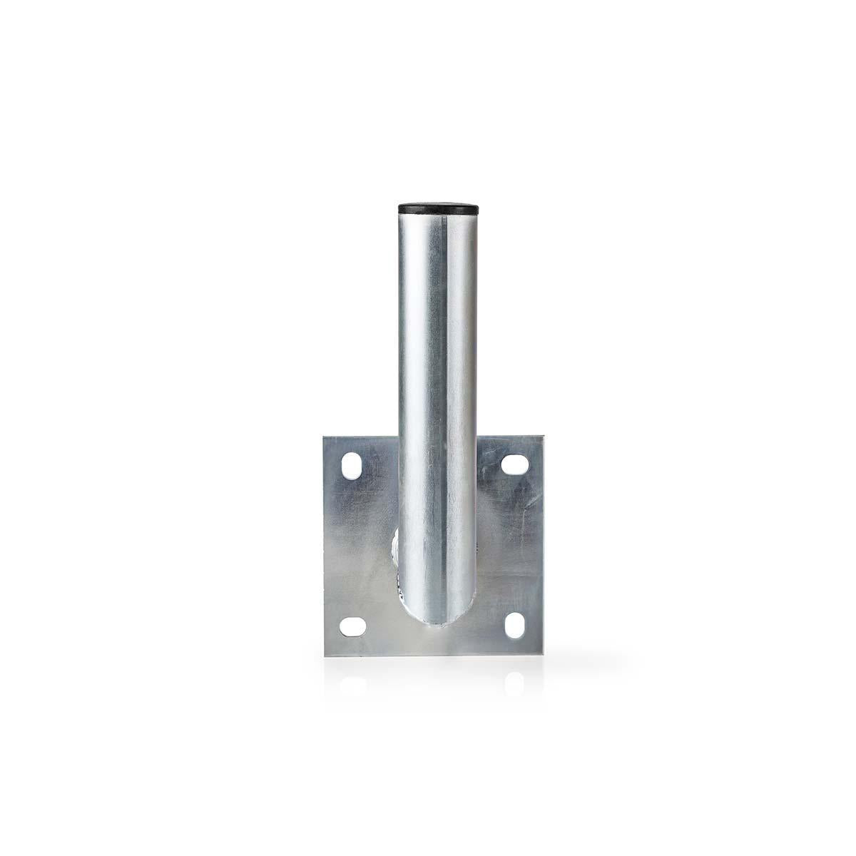Satellite wall mount | Distance to wall: 150 mm | Diameter clamp: 48 mm | Maximum counter size: 100 cm | Steel | Silver