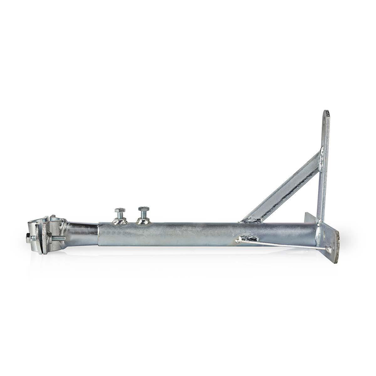 Satellite wall mount | Minimum wall distance: 350 mm | Maximum wall distance: 660 mm | Distance to wall: 0.00 mm | Diameter clamp: 32 - 42 mm | Steel | Silver