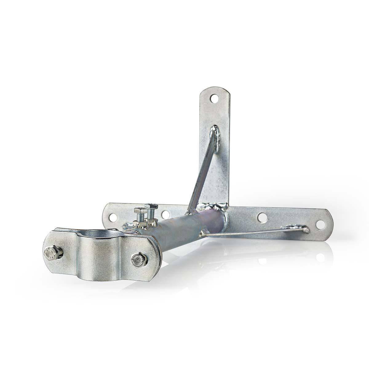 Satellite wall mount | Minimum wall distance: 350 mm | Maximum wall distance: 660 mm | Distance to wall: 0.00 mm | Diameter clamp: 32 - 42 mm | Steel | Silver