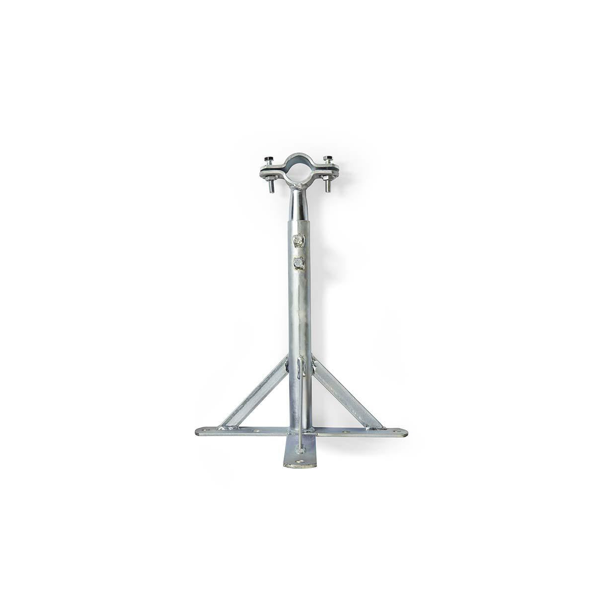 Satellite wall mount | Minimum wall distance: 350 mm | Maximum wall distance: 660 mm | Distance to wall: 0.00 mm | Diameter clamp: 32 - 42 mm | Steel | Silver