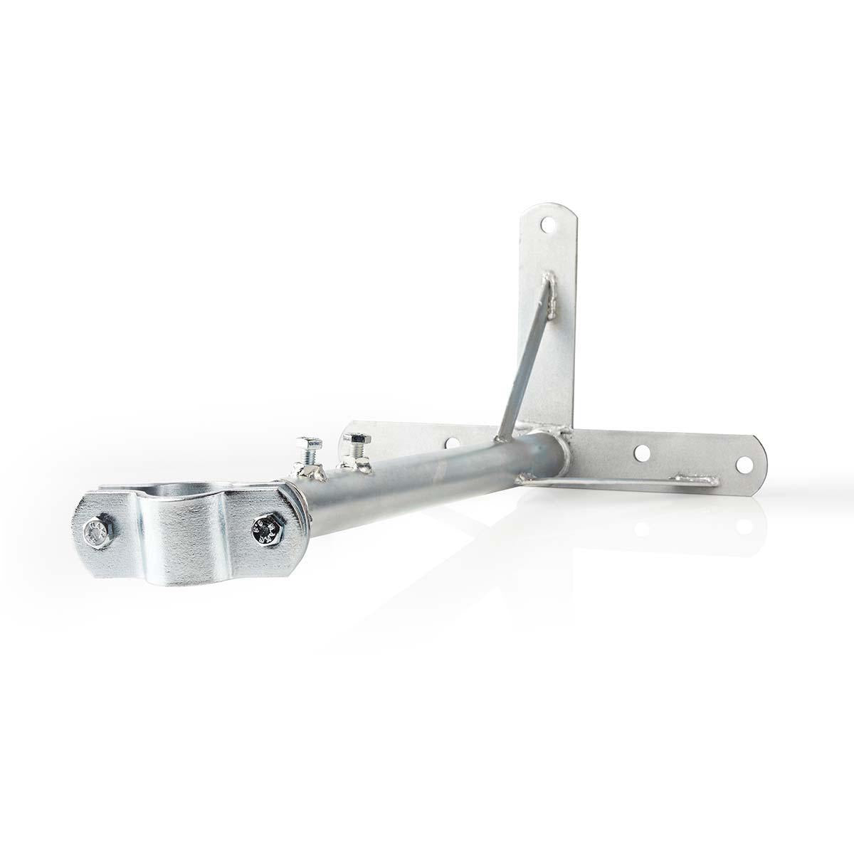 Satellite wall mount | Minimum wall distance: 550 mm | Maximum wall distance: 950 mm | Distance to wall: 0.00 mm | Diameter clamp: 32 - 42 mm | Steel | Silver