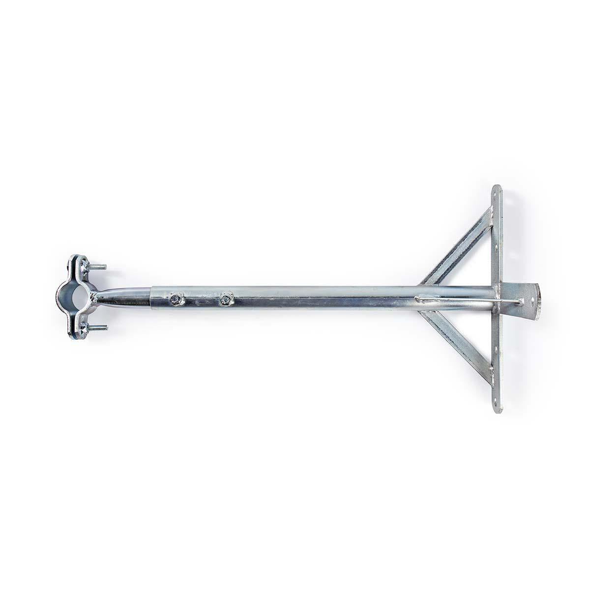 Satellite wall mount | Minimum wall distance: 550 mm | Maximum wall distance: 950 mm | Distance to wall: 0.00 mm | Diameter clamp: 32 - 42 mm | Steel | Silver