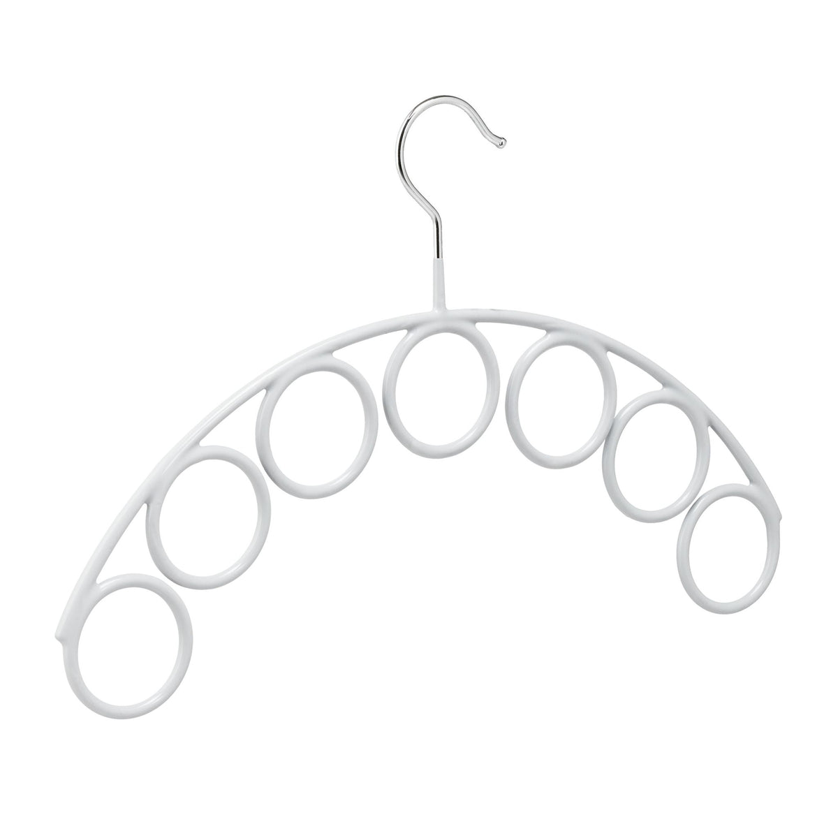 Scarf holder with 7 rings