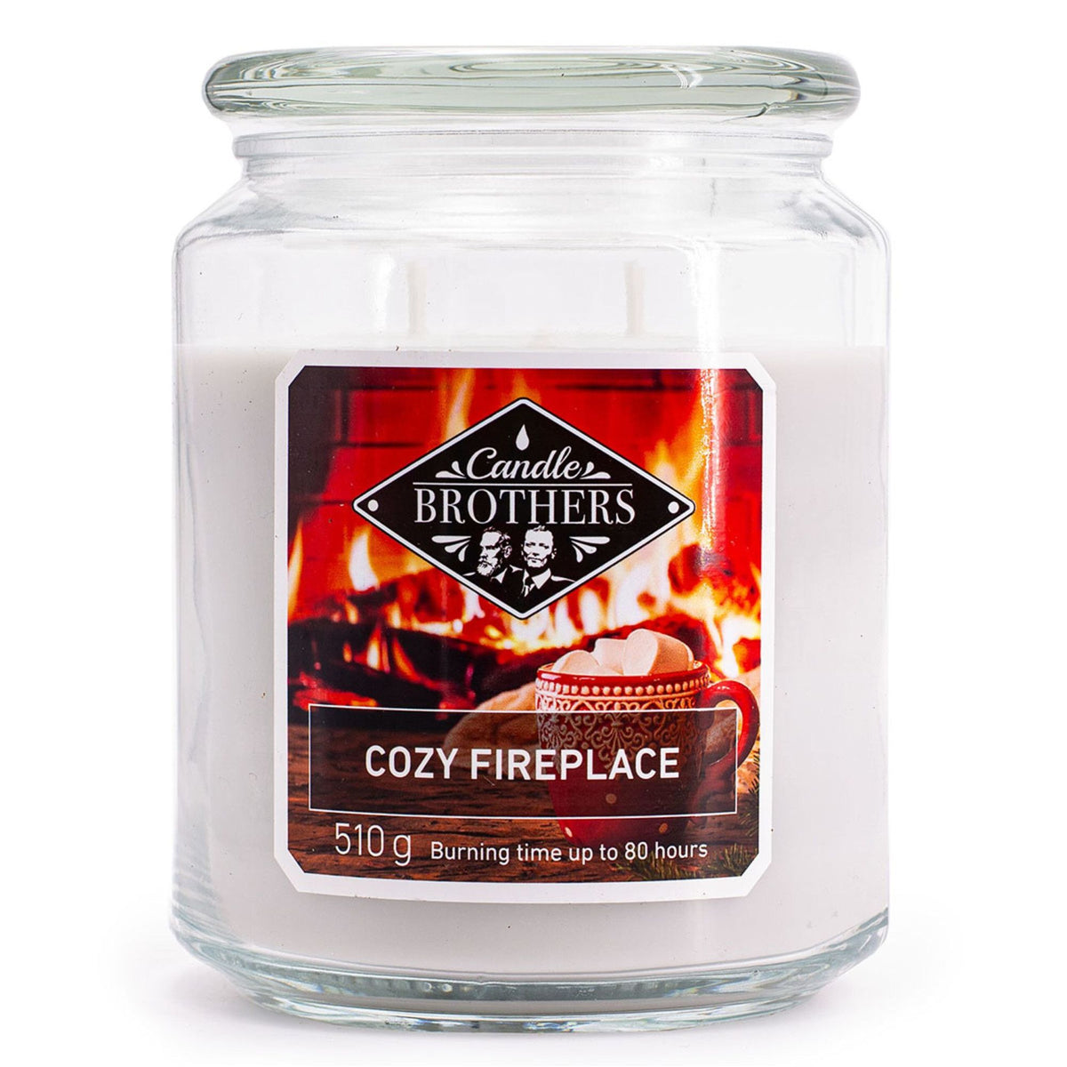 Scented Candle with Two Wicks for Relaxation