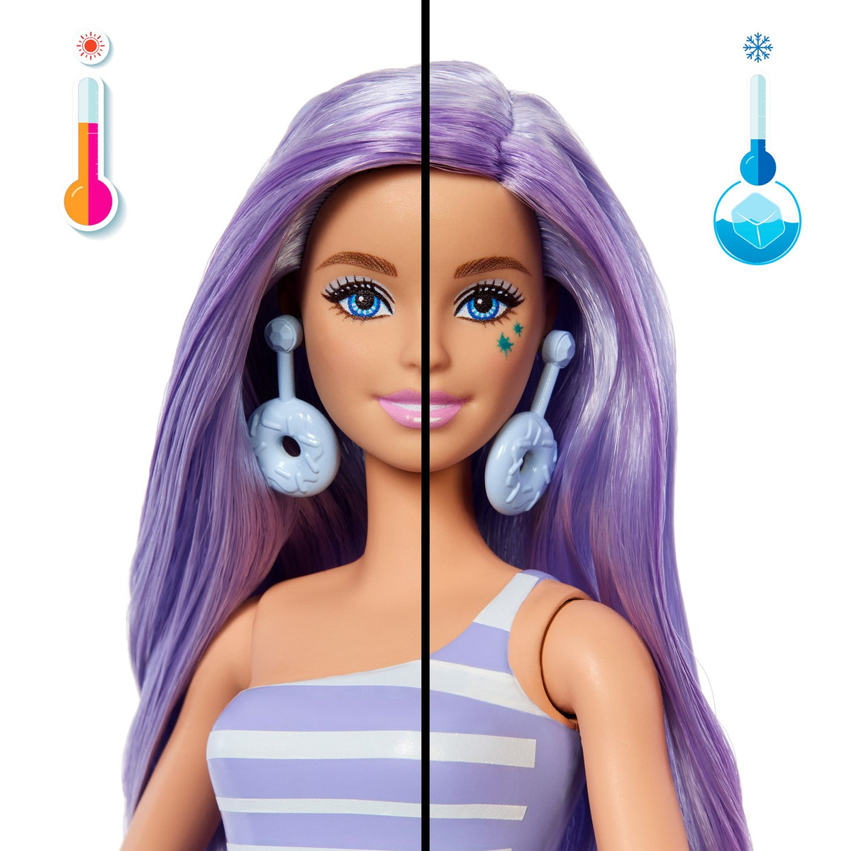 Scented Doll with Color-Changing Makeup & Surprises