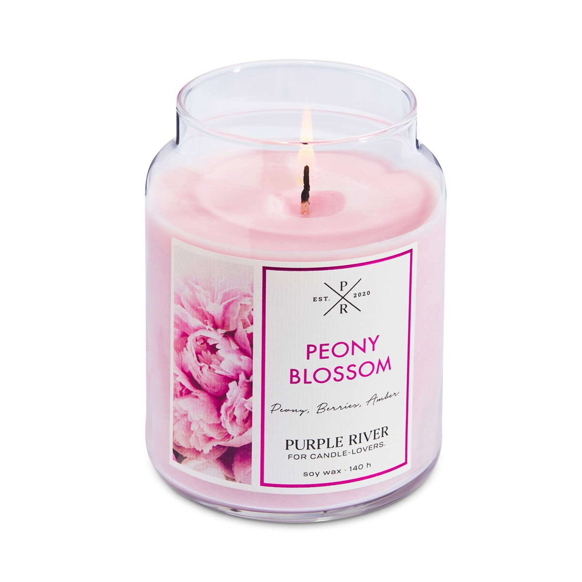 Scented Soy Candle, 140-Hour Burn Time