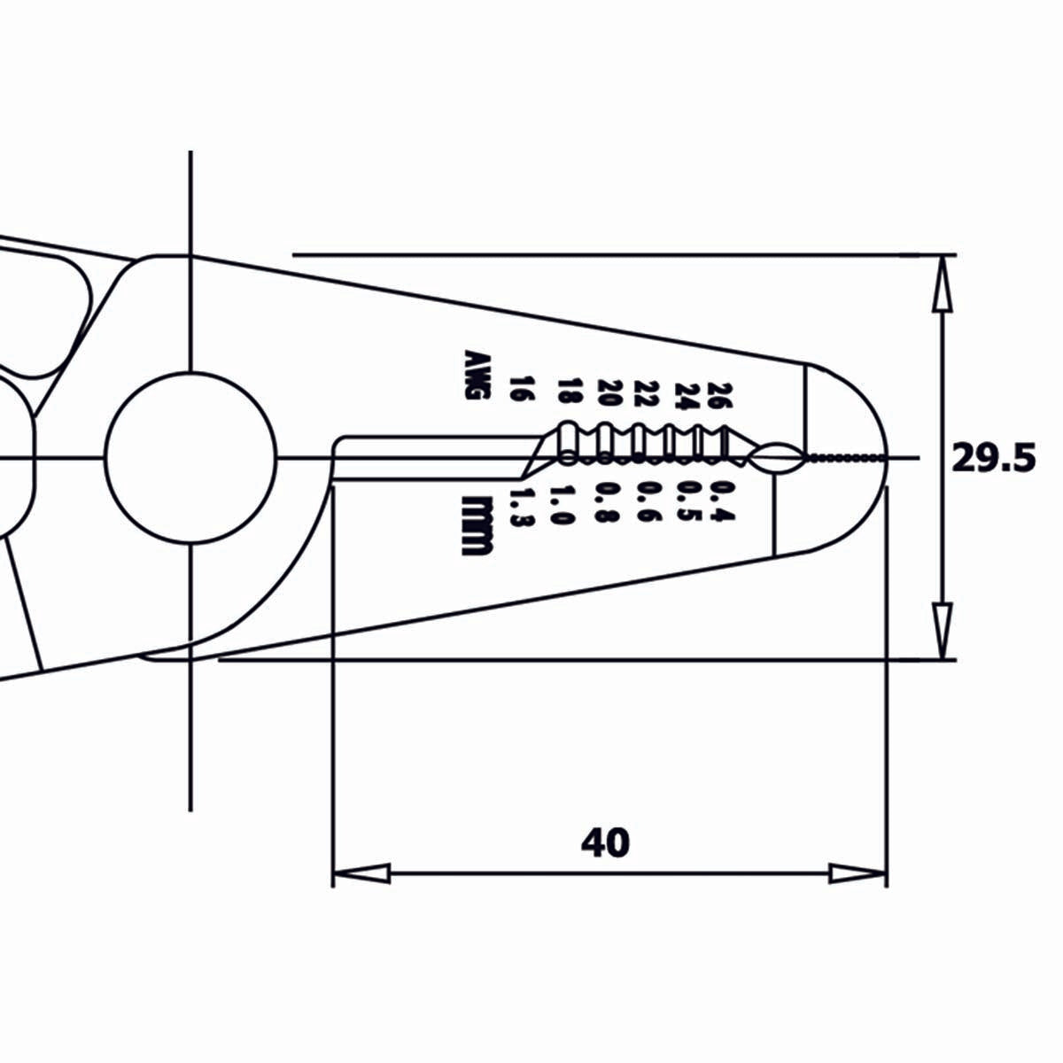 Scissors, wire stripper, pliers in one tool