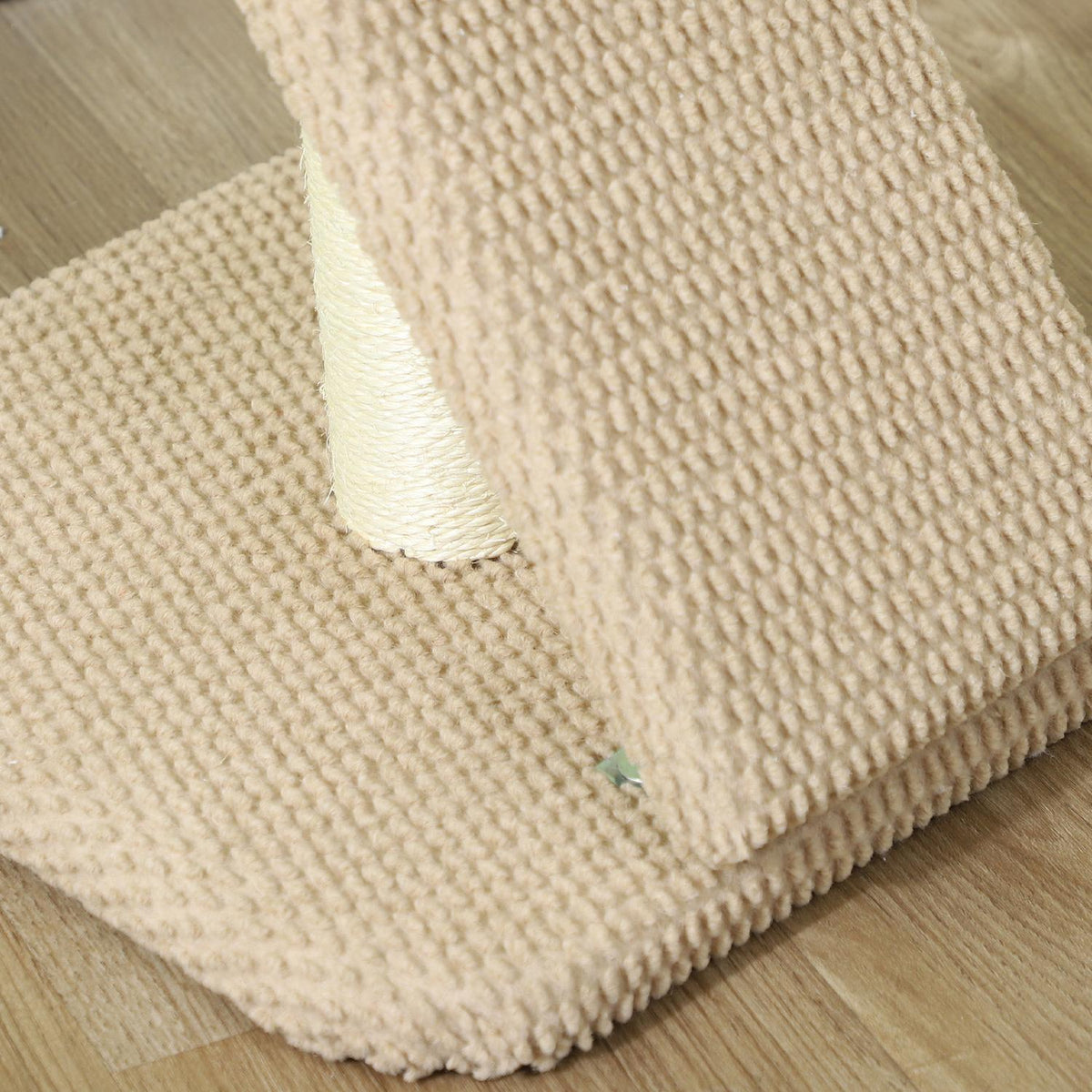 Scratching post, 54cm scratching post, sisal cat scratching post with play ball, scratching post for cats, cat scratching furniture, indoor, cream white