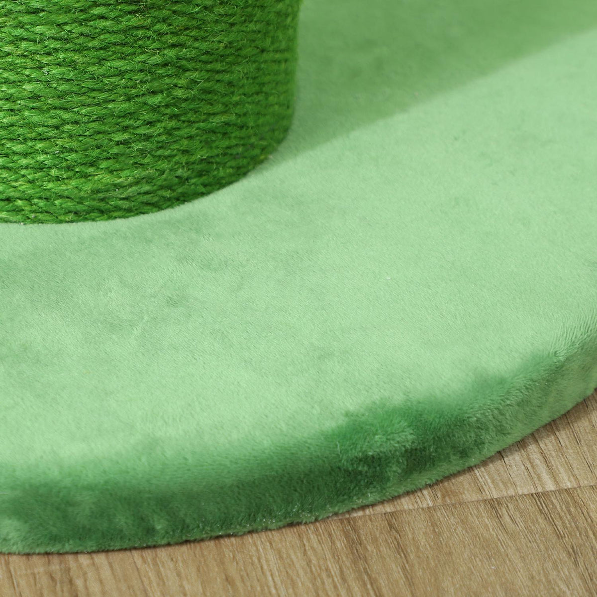 Scratching post, 63cm scratching post, sisal cat scratching post, scratching post for cats, cat scratching furniture, indoor, polyester, green