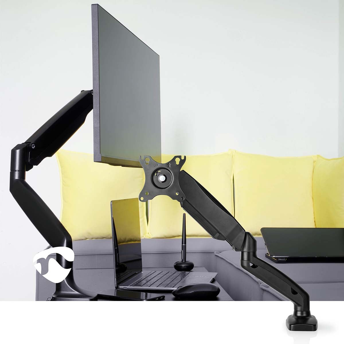 Screen Mount | Gas spring | 1 Screen(s) | 15 - 32 " | 75x75 / 100x100 | Fully adjustable