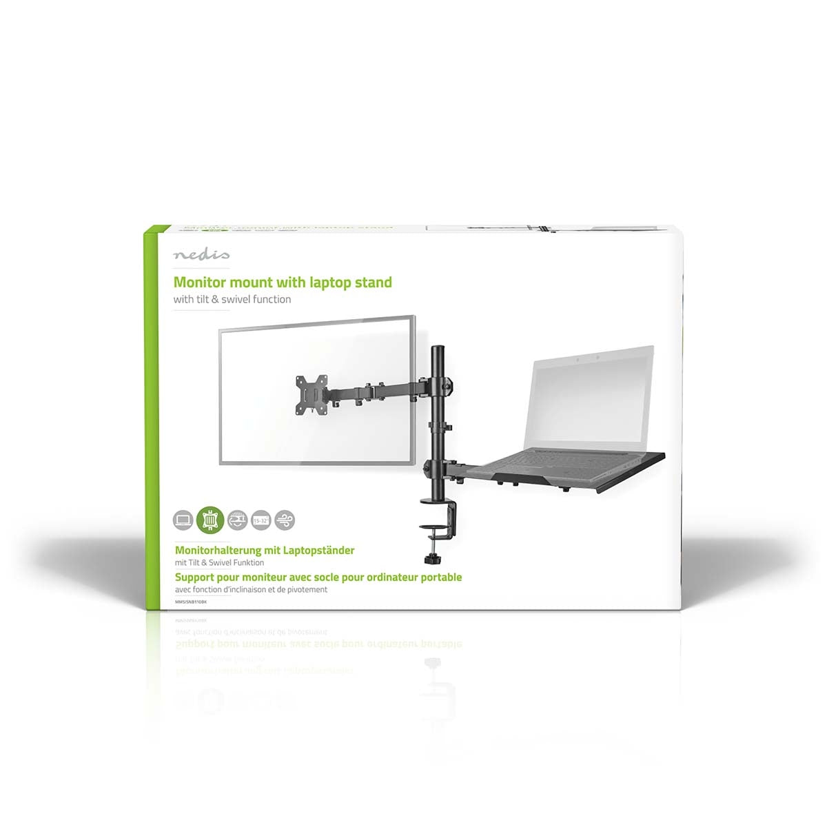 Screen Mount | Notebook | 1 Screen(s) | 15 - 32 " | 75x75 / 100x100 | Interactive