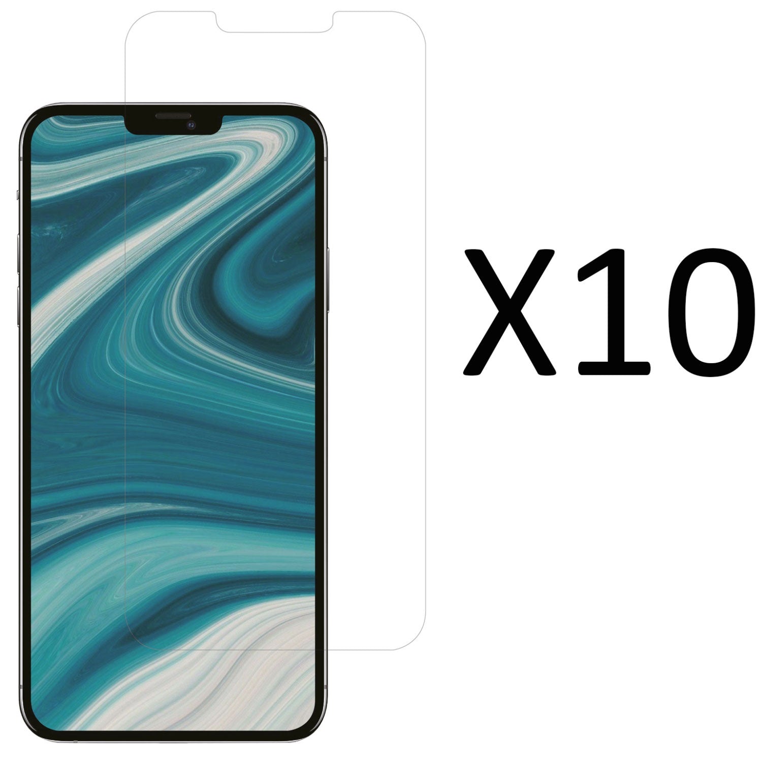 Screen protector iPhone 12/iPhone 12 Pro 10-pack