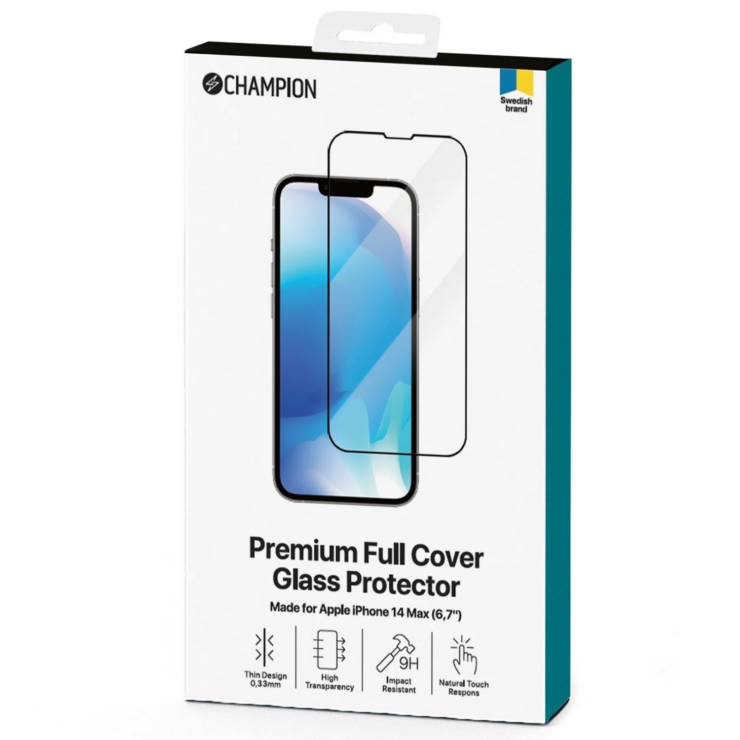 Screen protector iPhone 13 Pro Max/14 Plus Black