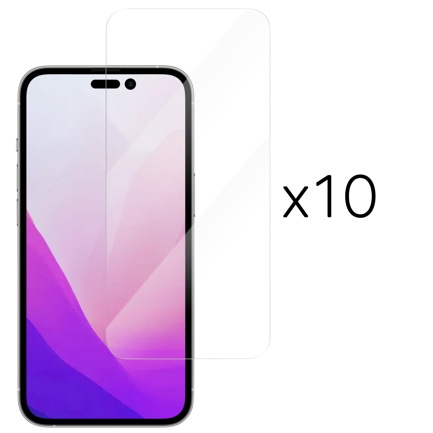 Screen protector iPhone 14 Pro Max 10-pack