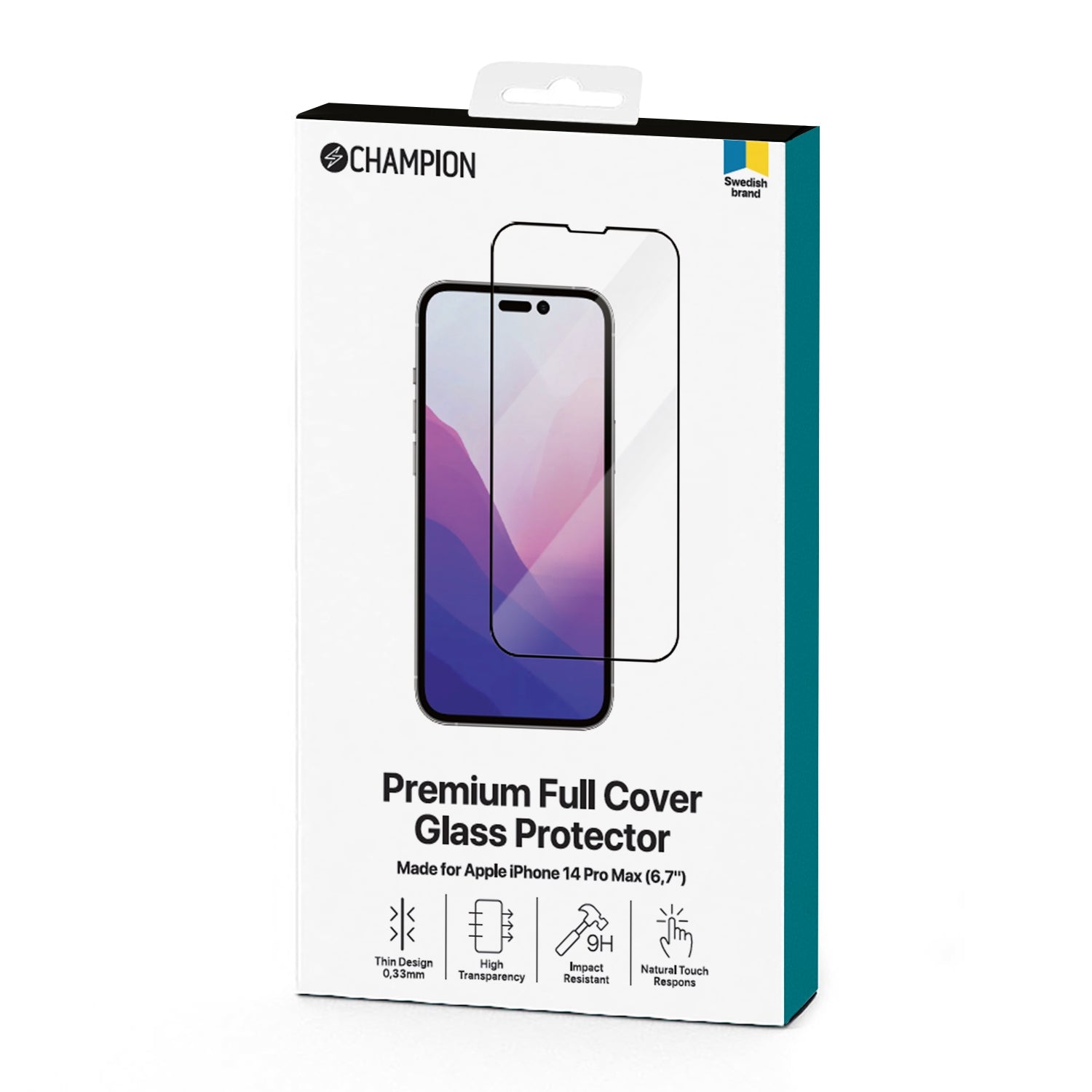 Screen protector iPhone 14 Pro Max Black