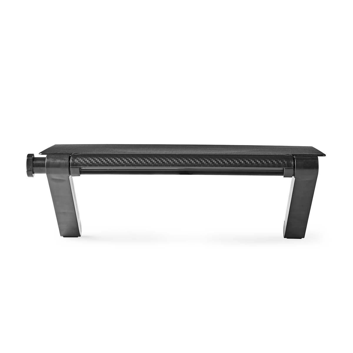 Screen shelf | Used for: Computer / Desktop | Max. load capacity: 6 kg | Black | Plastic