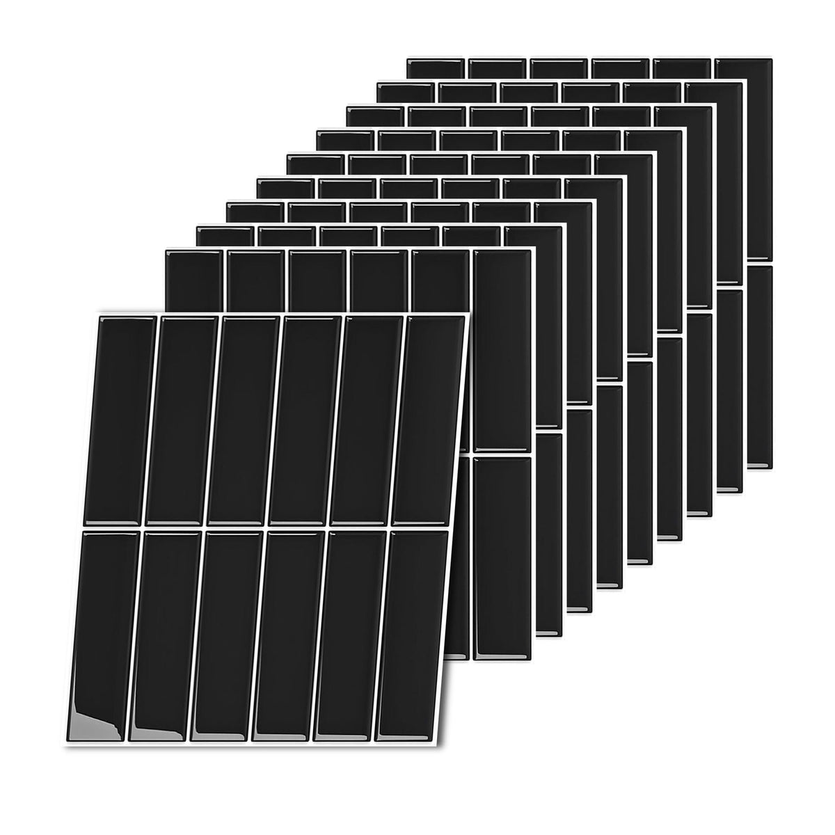 Self-Adhesive 3D Tiles, 30x30 cm, Removable Wall Panels