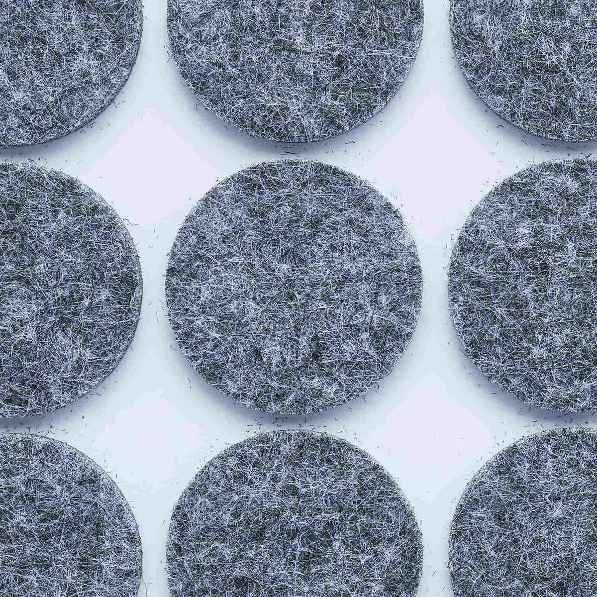 Self-adhesive felt sliders 204-pack