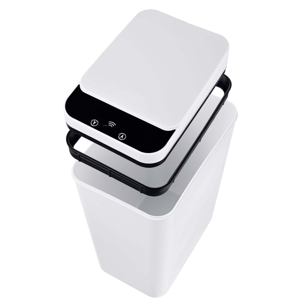 Sensor Kitchen Bins Set, 9L & 15L, Black-White