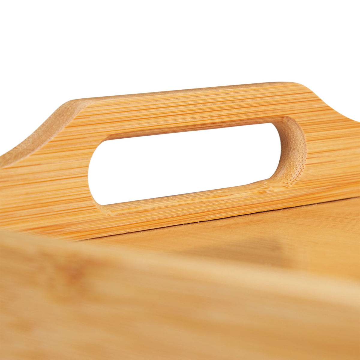Serving tray in bamboo with box