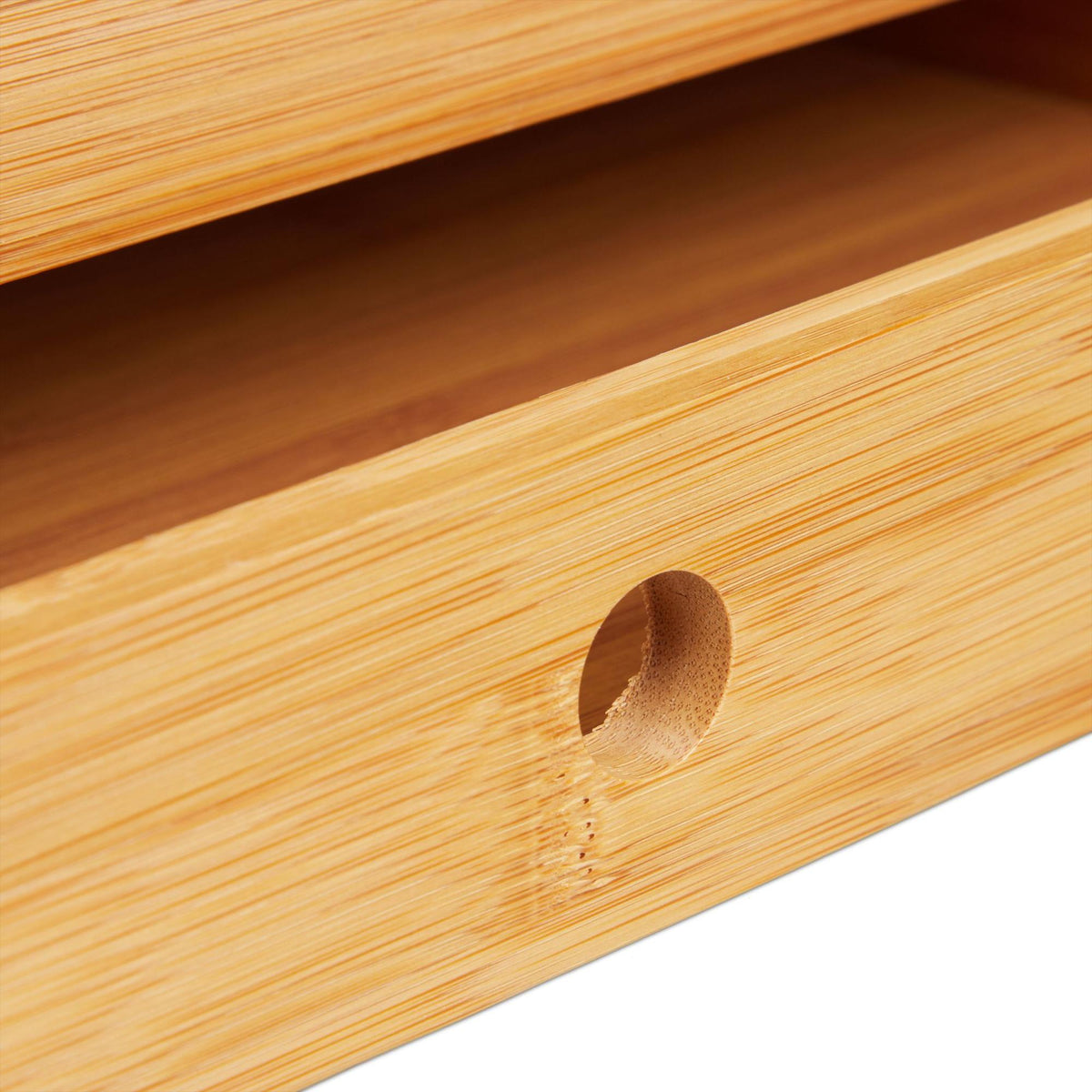Serving tray in bamboo with box