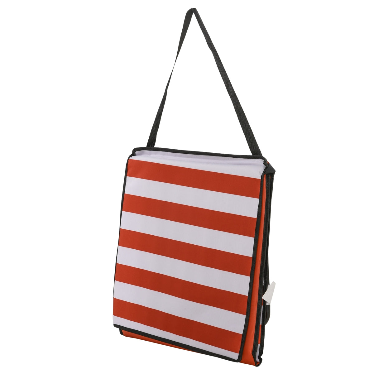 Set Of 2 Beach Mat Foldable Adjustable Sun Lounger Beach Mattress Carry Bag Red 142X51X40Cm
