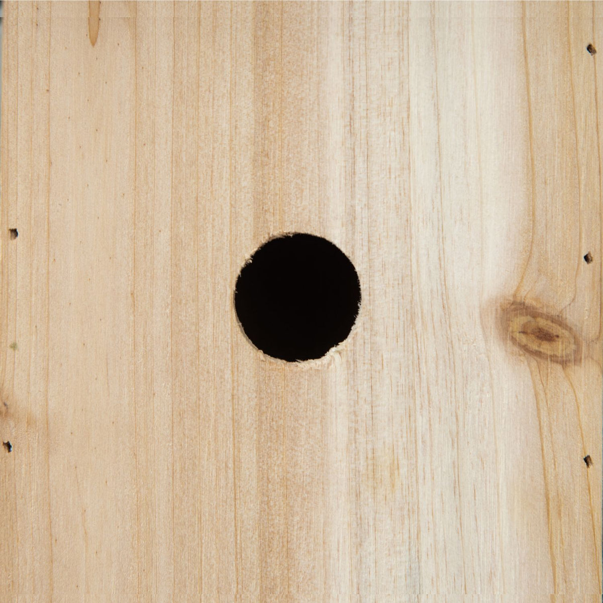 Set Of 2 Wild Bird Nesting Boxes For Small Birds Wooden Bird House Bird Feeder Natural 15 X 14 X 30 Cm
