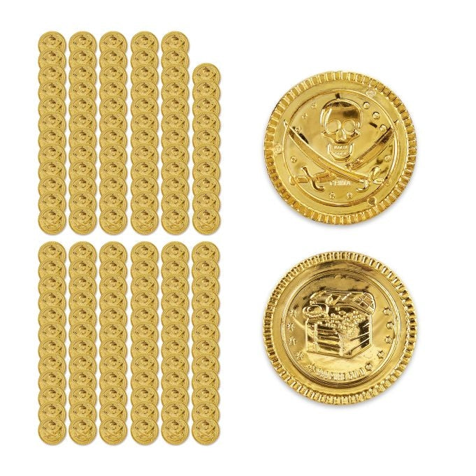 Set of 144 gold coins