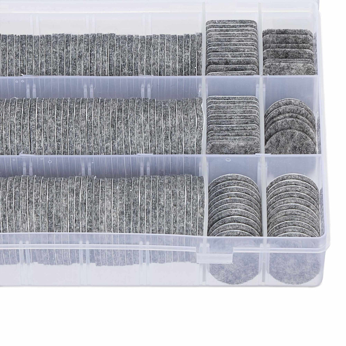 Set of 272 self-adhesive felt sliders