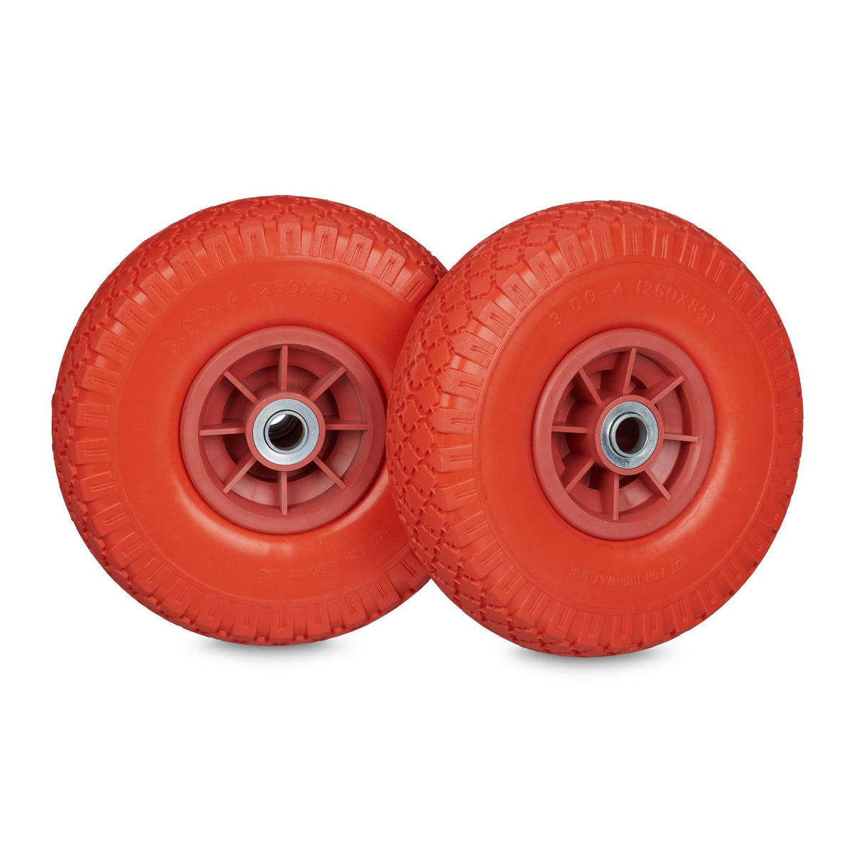 Set of 2 PU Hand Truck Tires 3.00-4