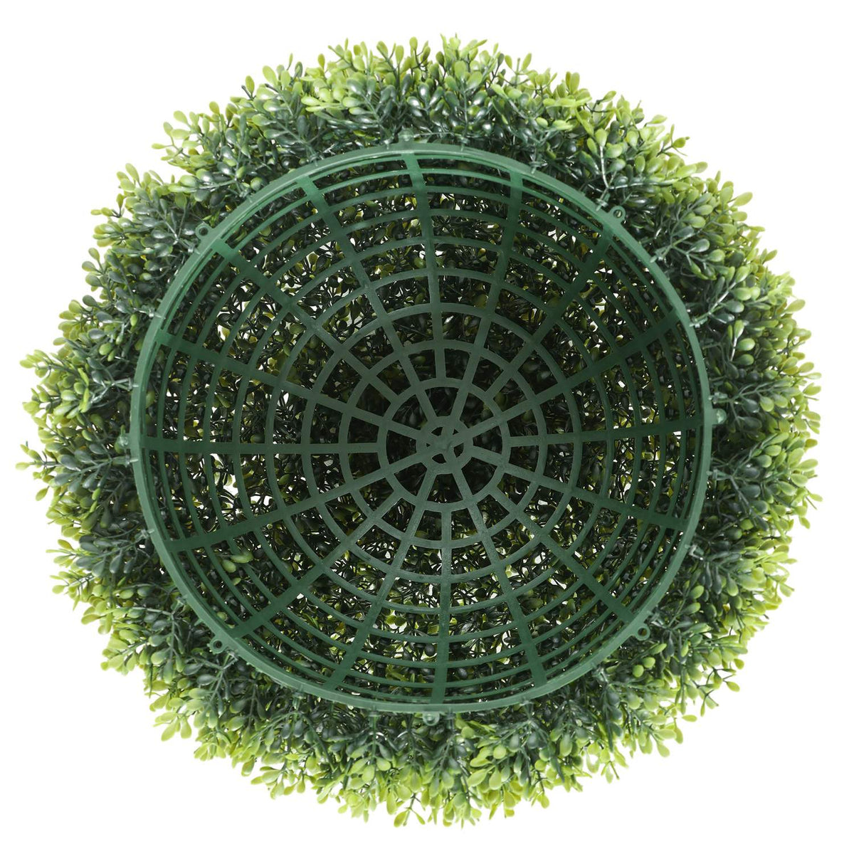 Set of 2 artificial boxwood balls 40 cm artificial plants, plastic artificial plants boxwood balls, fake plant for living room, bedroom, office, garden, modern decoration gift